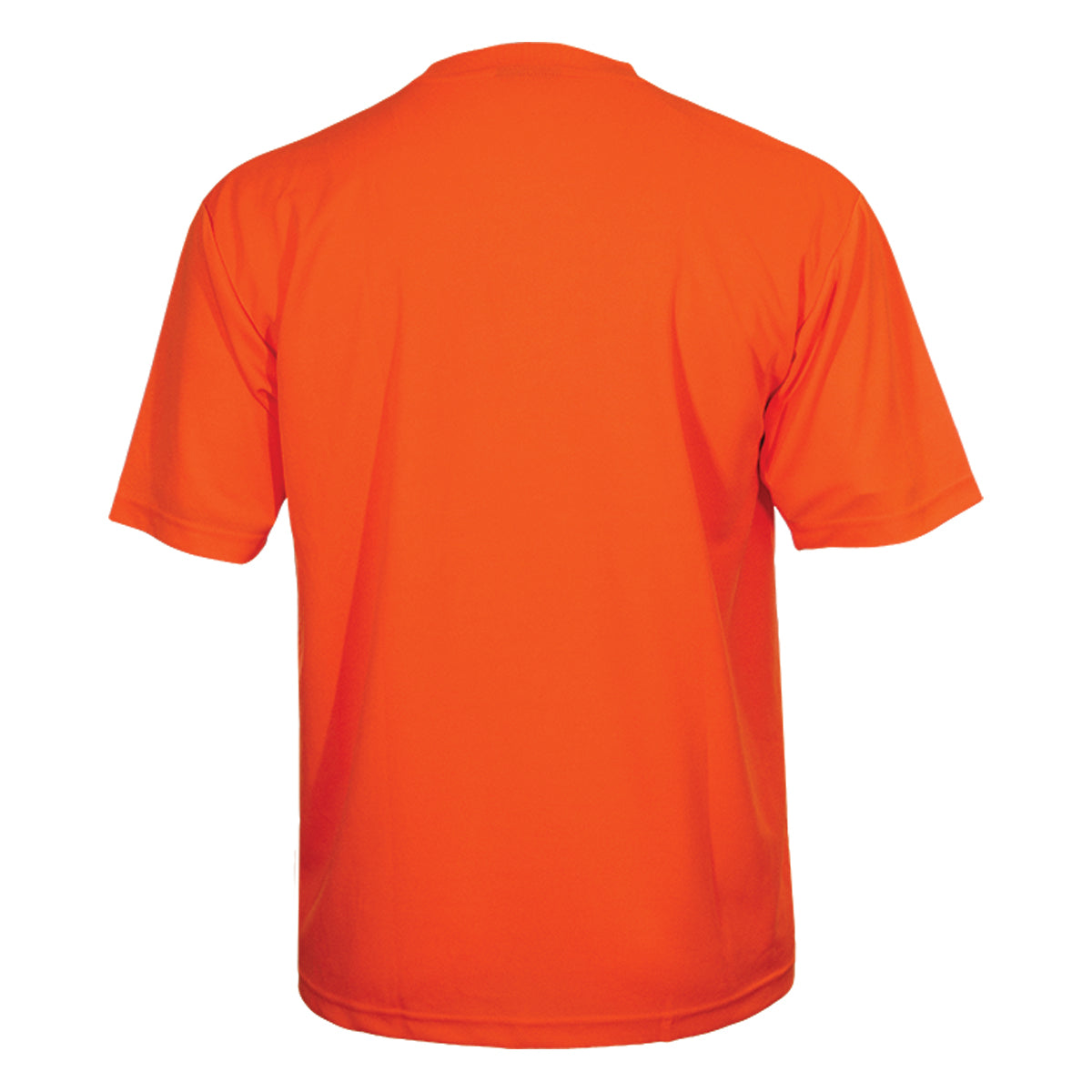 24-100BNT Non-ANSI Short Sleeve T-Shirt - Orange - Back