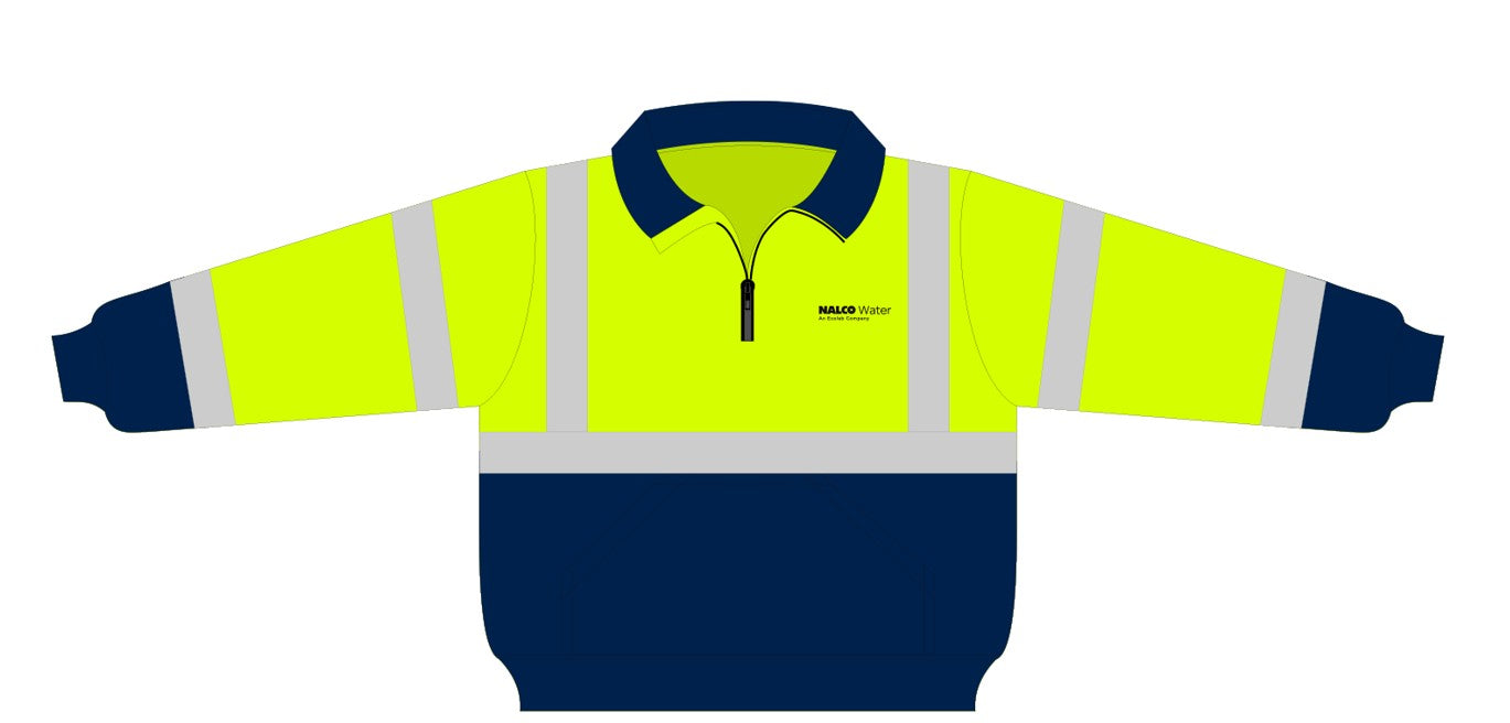 24-605GT 1/4-Zip Pullover w/NALCO Water logo