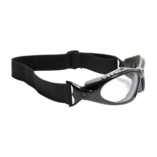 Bouton Optical 250-50-0420 Full Frame Safety Glasses with strap