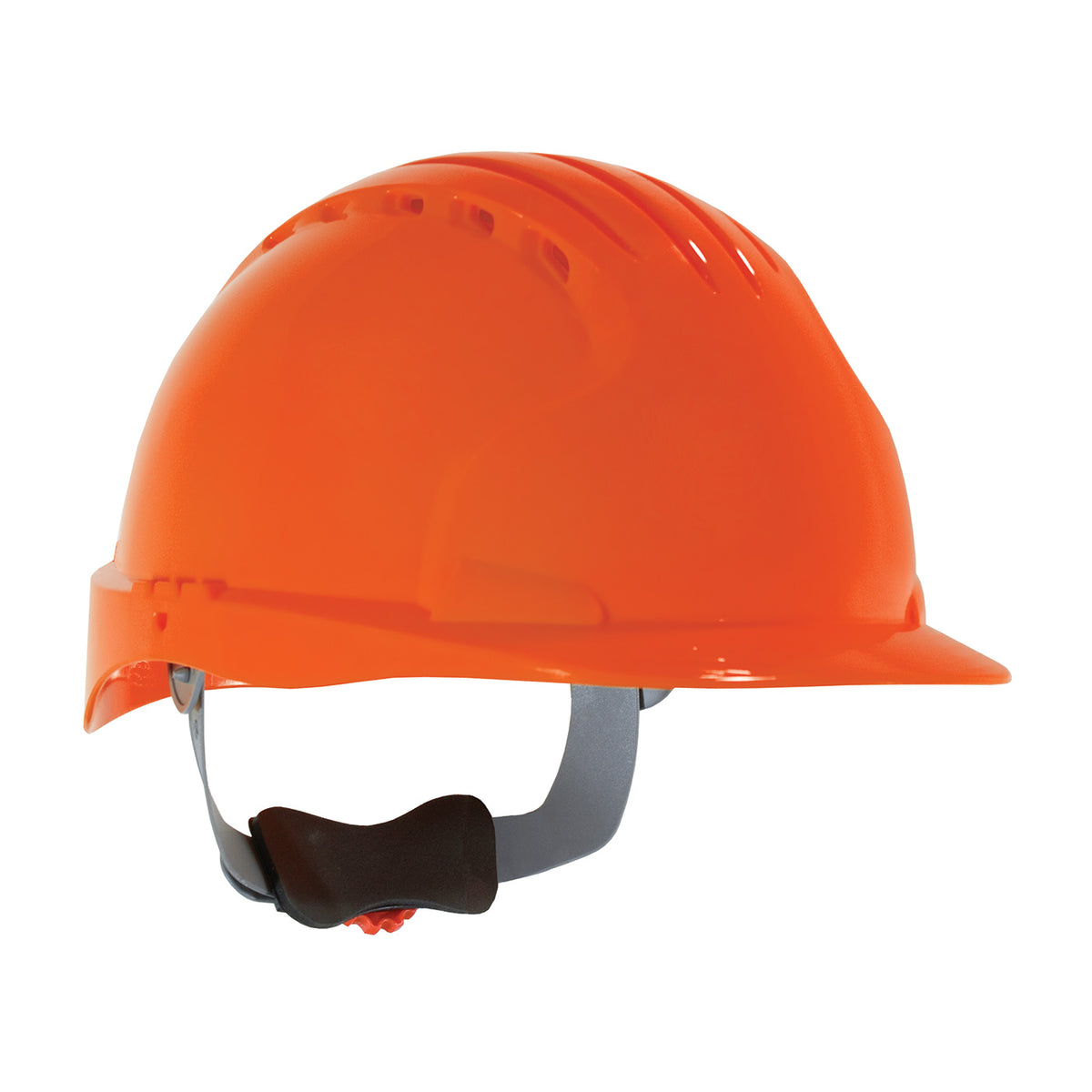 JSP 280-EV6151V Evolution 6151 Vented Hard Hat, Neon Orange