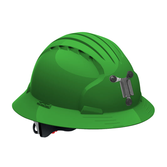 JSP 280-EV6161M Evolution Full Brim Mining Hard Hat, Green