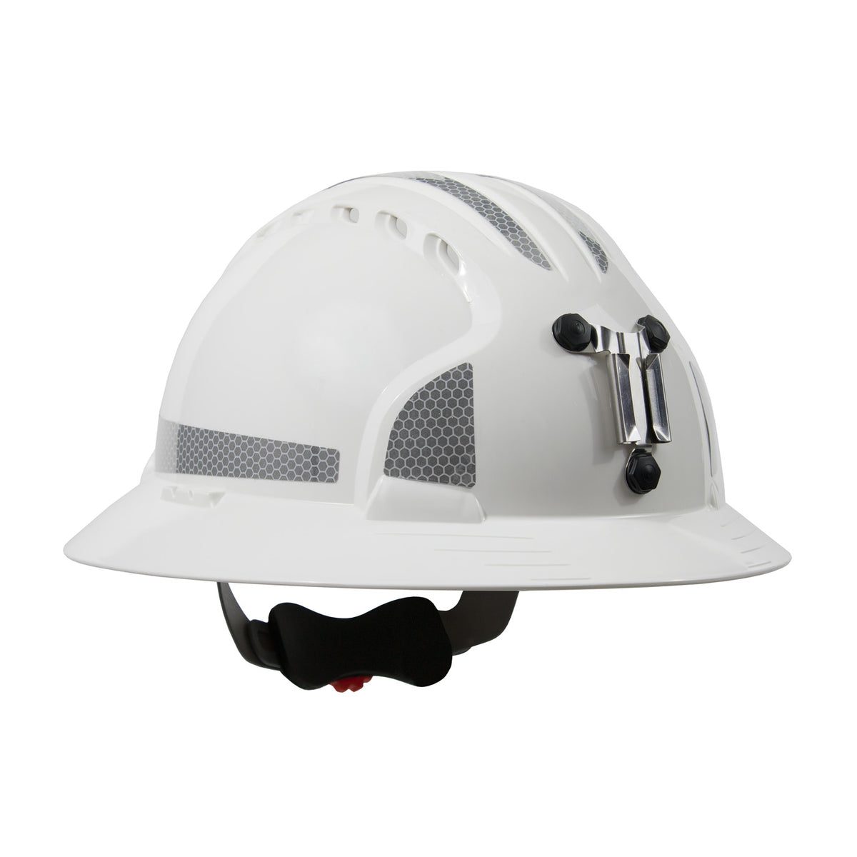 JSP 280-EV6161MCR2 Evolution Full Brim Mining Hard Hat, White