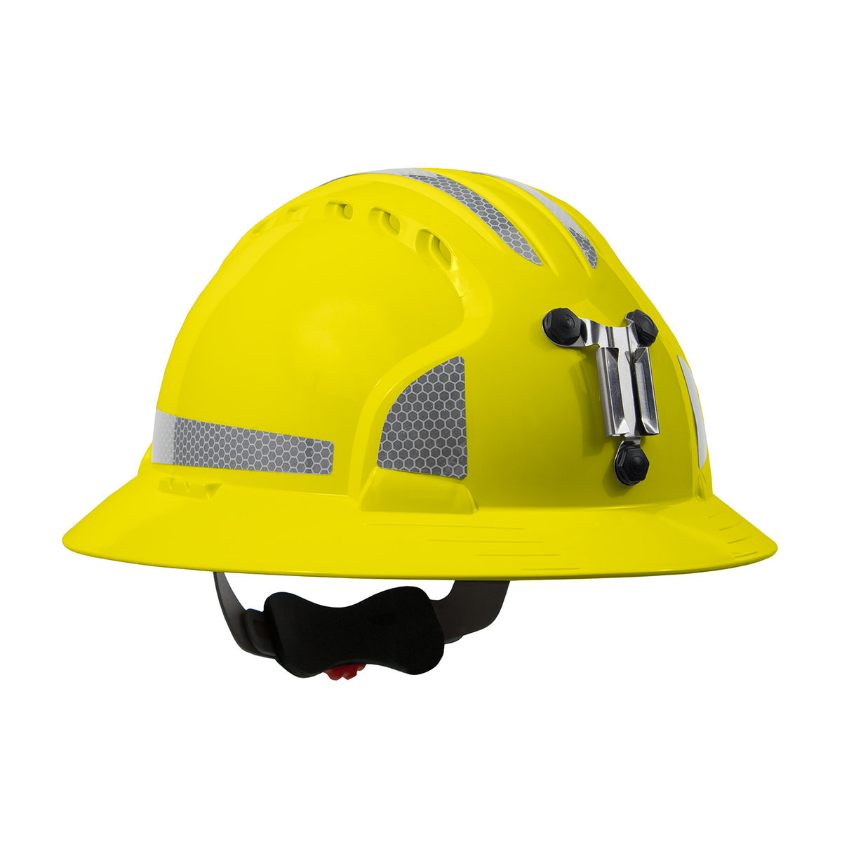 JSP 280-EV6161MCR2 Evolution Full Brim Mining Hard Hat, Yellow