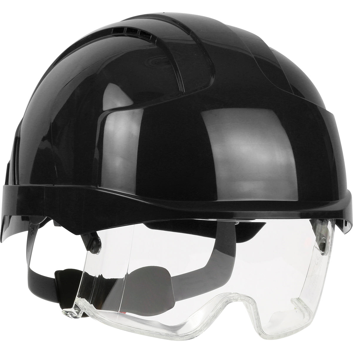 JSP 280-EVLV EVO VISTAlens Vented Safety Helmet, Black-Smoke