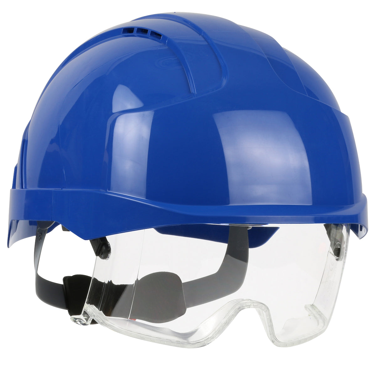 JSP 280-EVLV EVO VISTAlens Vented Safety Helmet, Blue