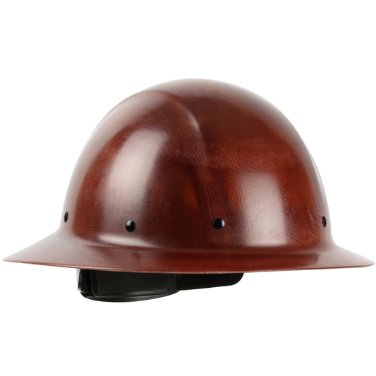 PIP 280-HP1481R Wolfjaw Full Brim Hard Hat, Natural Brown