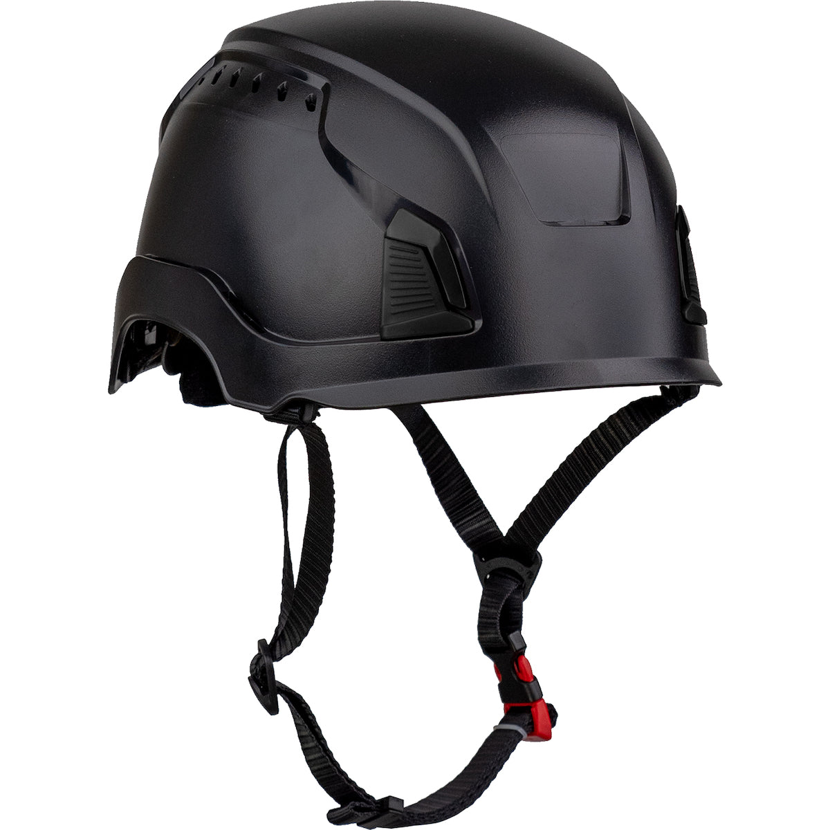 PIP 280-HP1491RV Traverse Vented Industrial Climbing Helmet - Black
