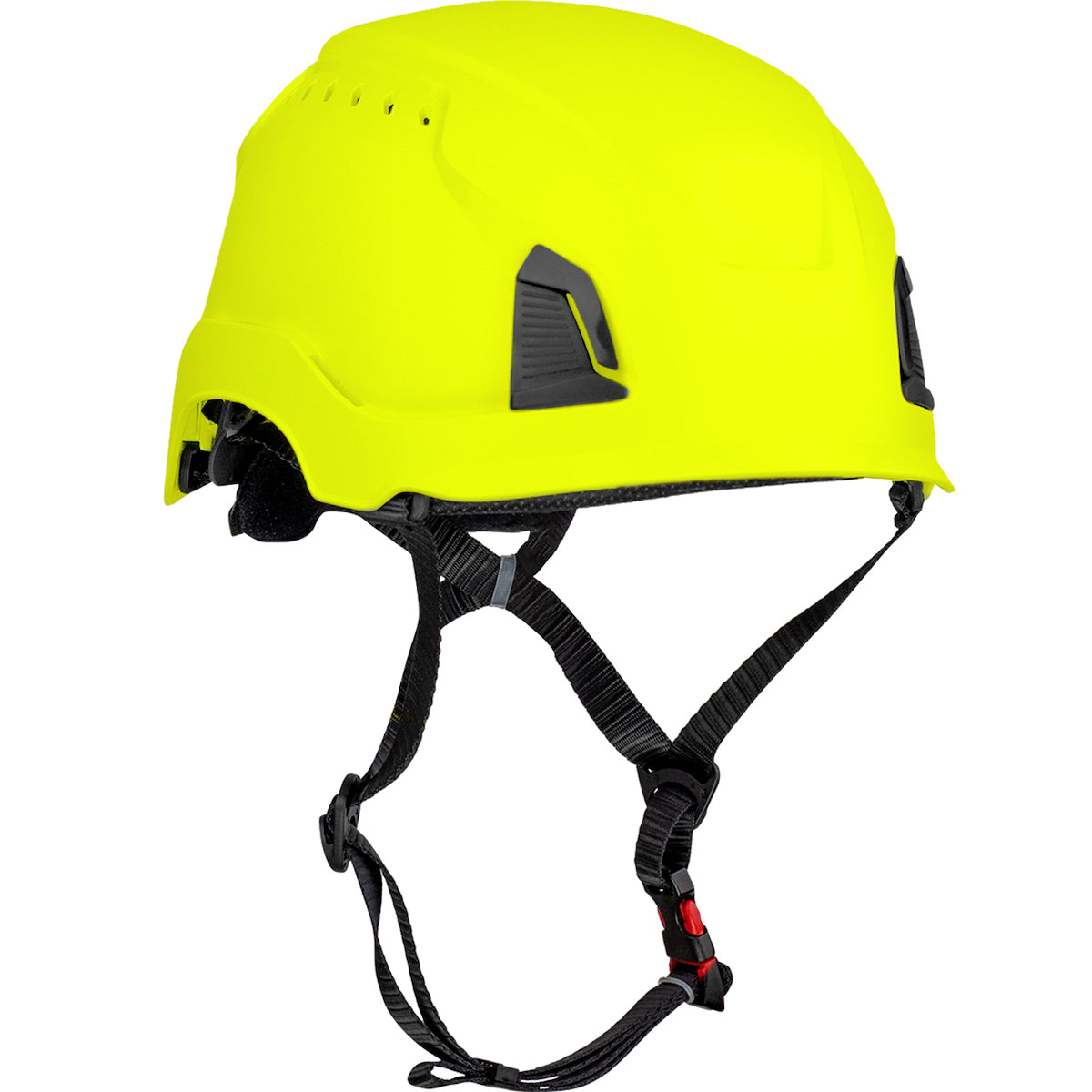 PIP 280-HP1491RV Traverse Vented Industrial Climbing Helmet - Hi-Vis Yellow