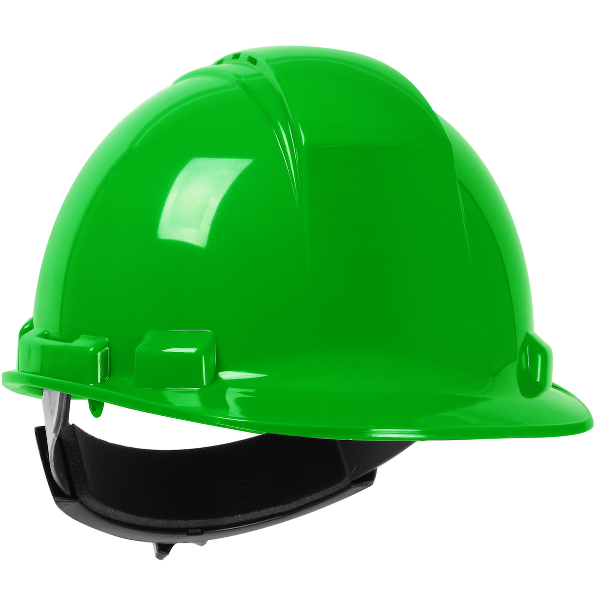 PIP 280-HP241RV Whistler Vented Cap Style Hard Hat, Lime