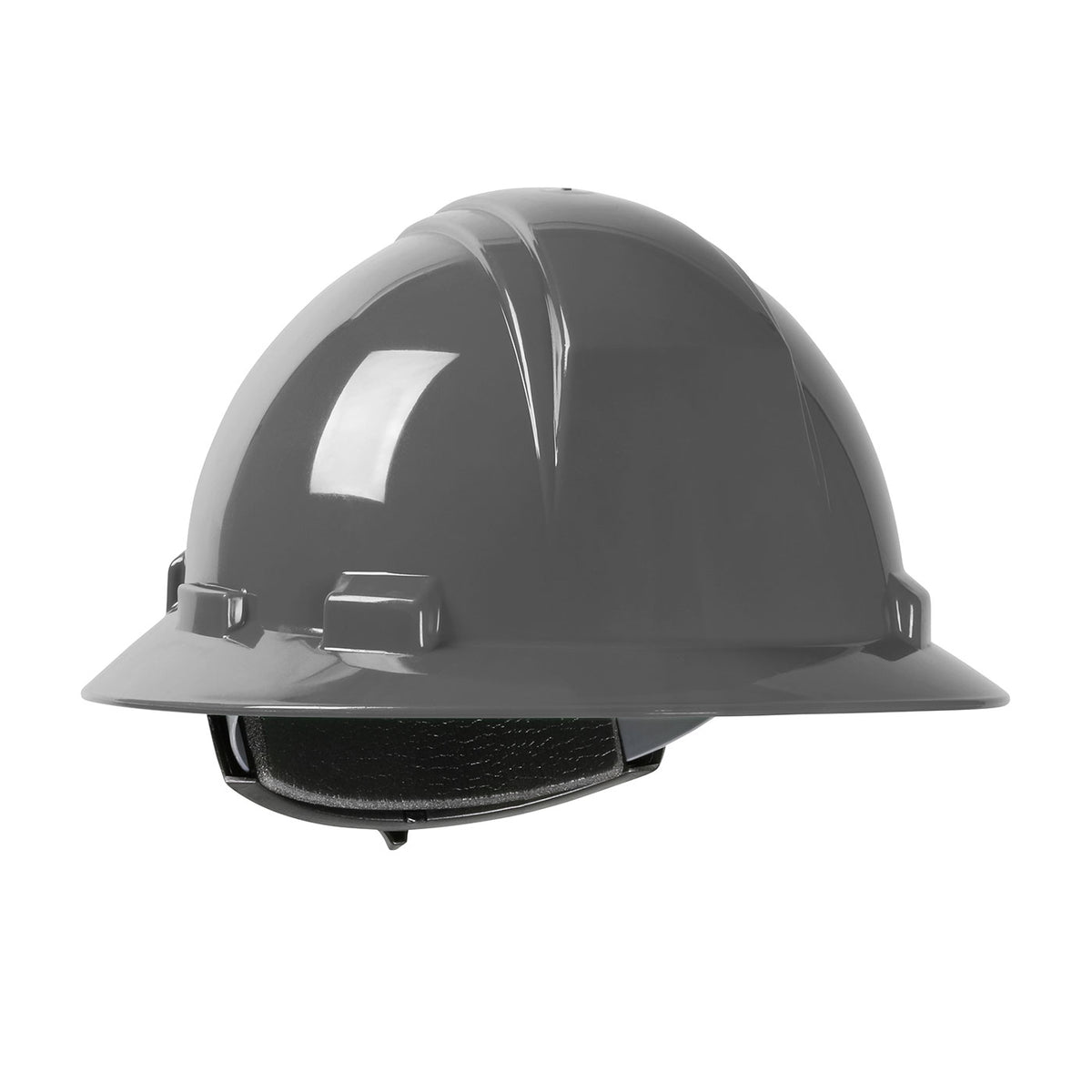 PIP 280-HP641R Kilimanjaro Full Brim Hard Hat, Dark Gray