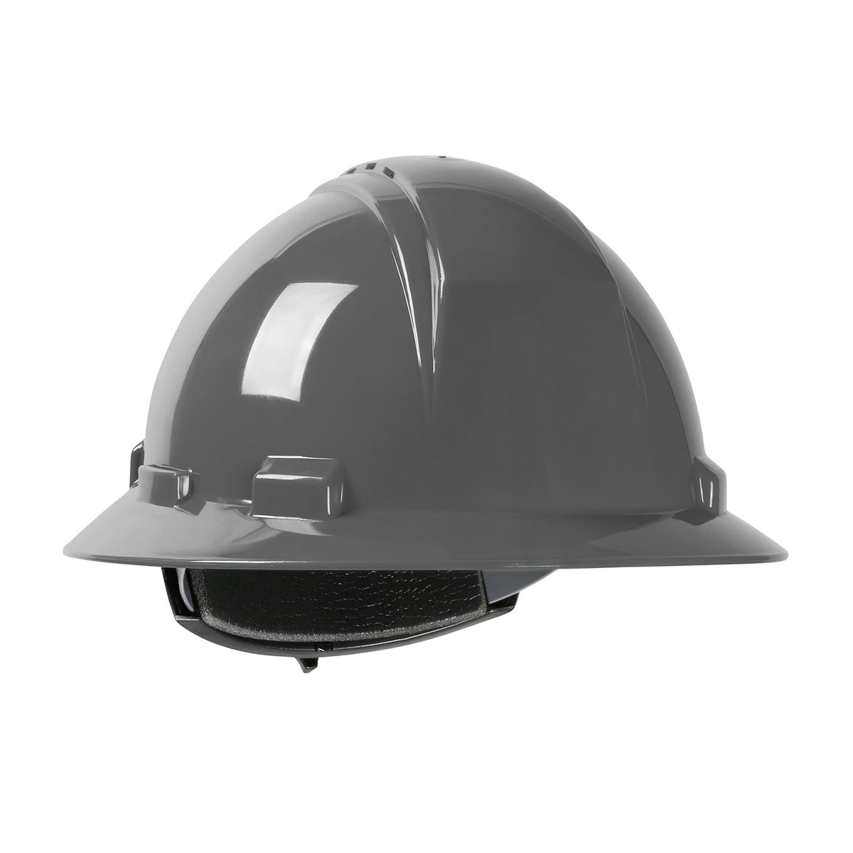 PIP 280-HP641RV Kilimanjaro Vented Full Brim Hard Hat, Dark Gray