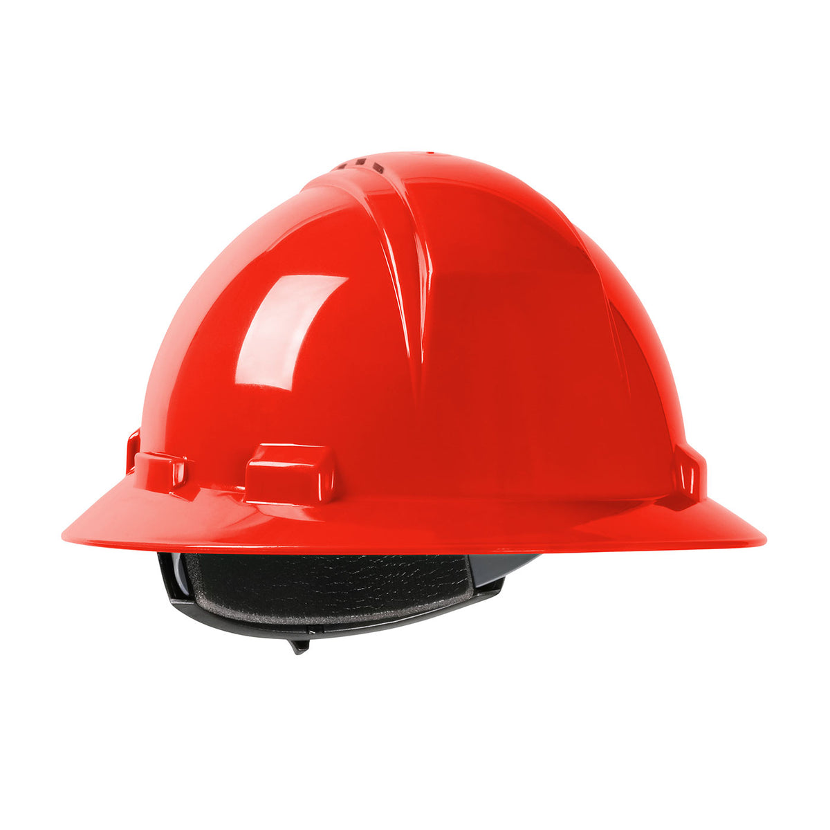 PIP 280-HP641RV Kilimanjaro Vented Full Brim Hard Hat, Red