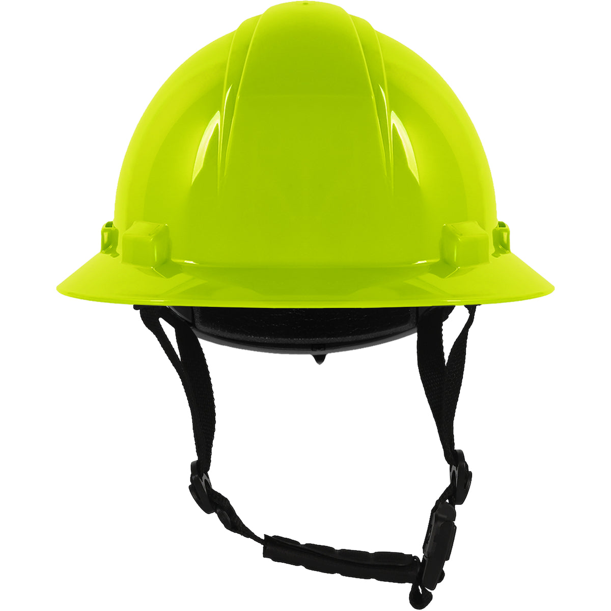PIP 280-HP642R-CH Type II Full Brim Safety Helmet - Hi-Vis Yellow