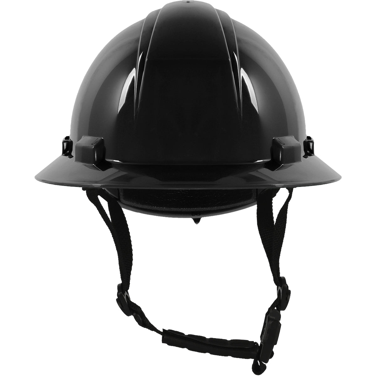 PIP 280-HP642RV-CH Vented Full Brim Safety Helmet - Black