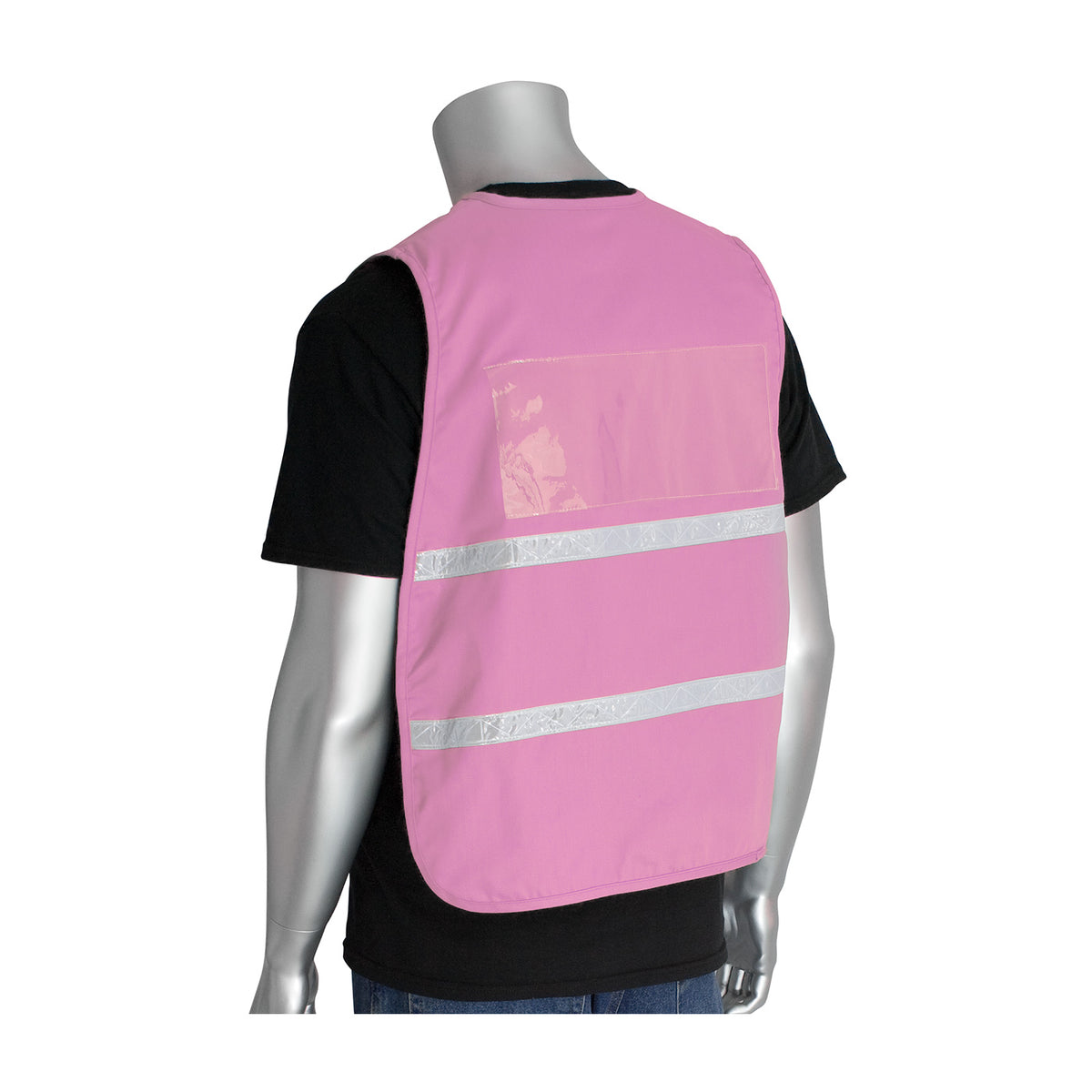 PIP 300-1516 Non-ANSI Incident Command Vest, Pink, back