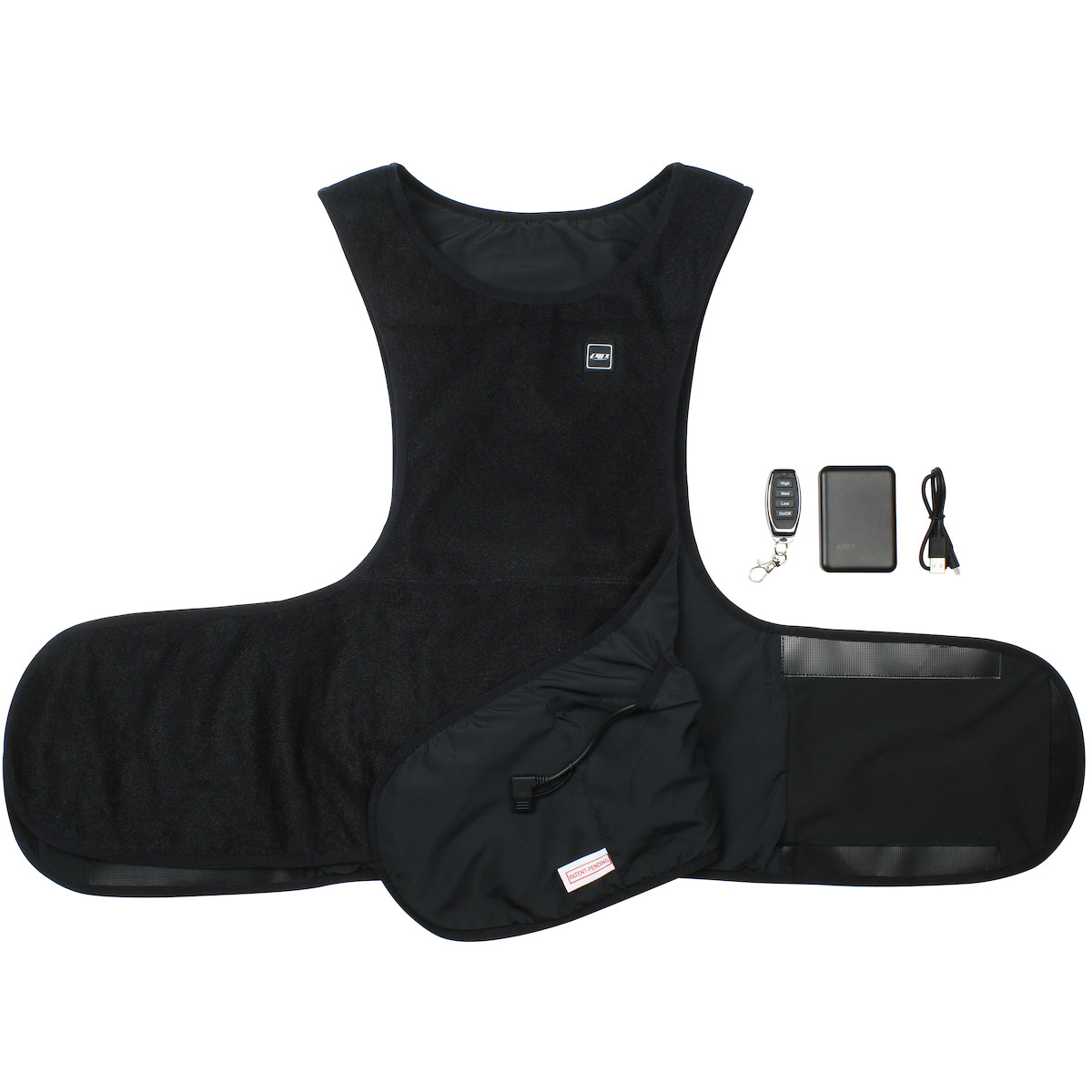 Boss 300-HV100 Therm Heated Vest package contents