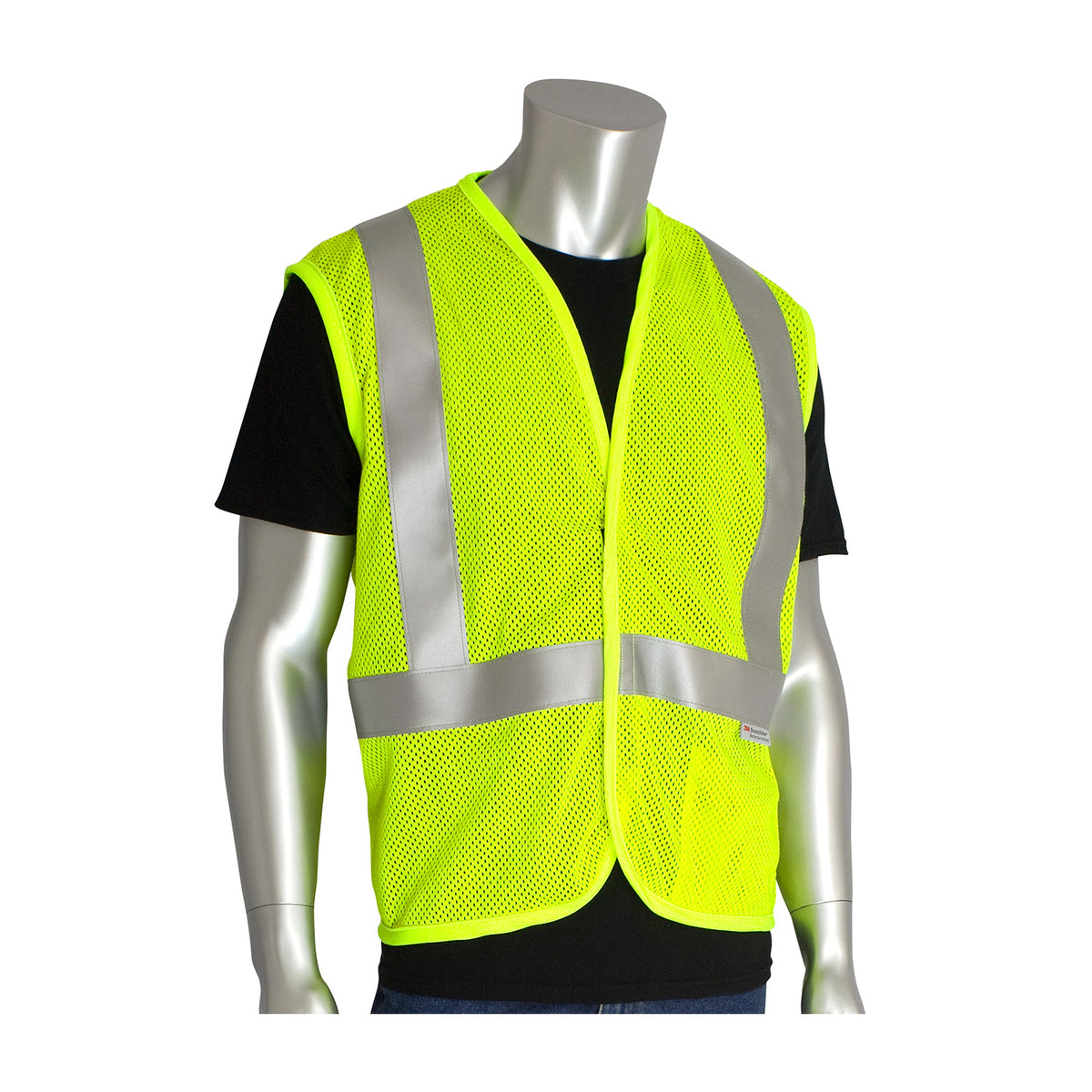 PIP 305-2100 ANSI Type R Class 2 AR/FR Mesh Vest - Lime