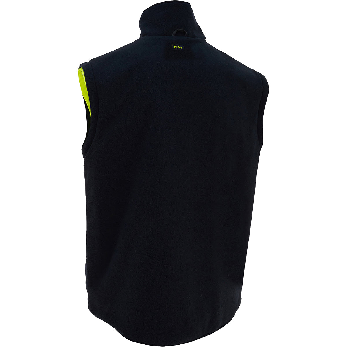 Bisley 333M6375H Class 3 Ripstop 5-in-1 Jacket, Lime, back 5