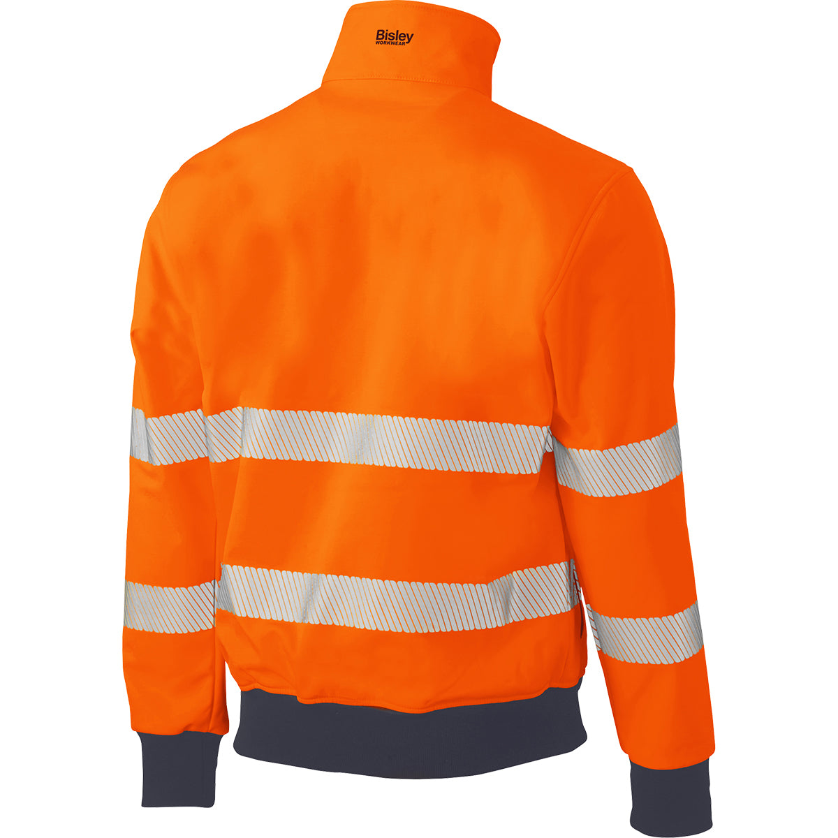 Bisley 333M6979T Class 3 Soft Shell Jacket, Orange, back