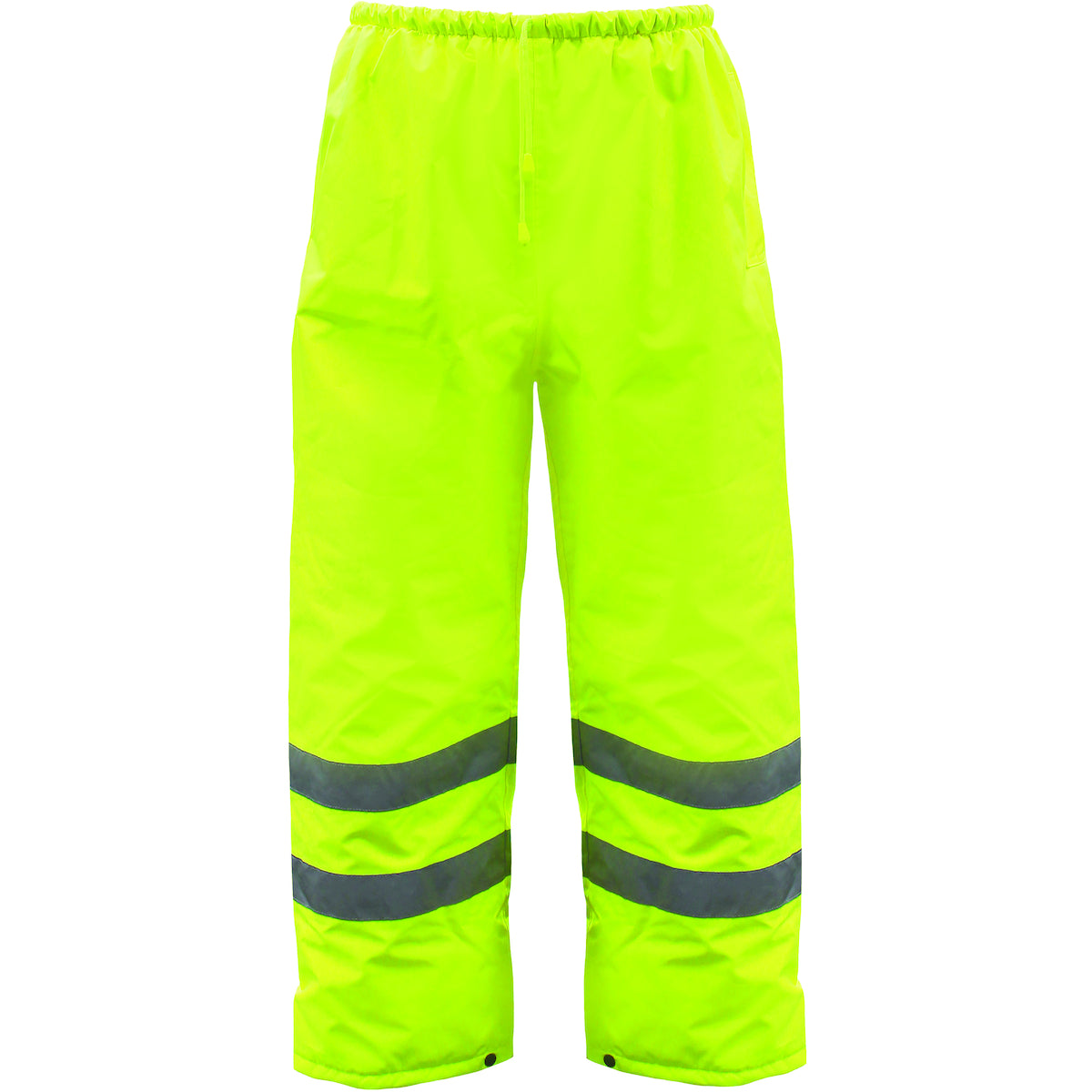 Boss 3NR4000 Class E Insulated Hi Vis Waterproof Pant, Lime, front