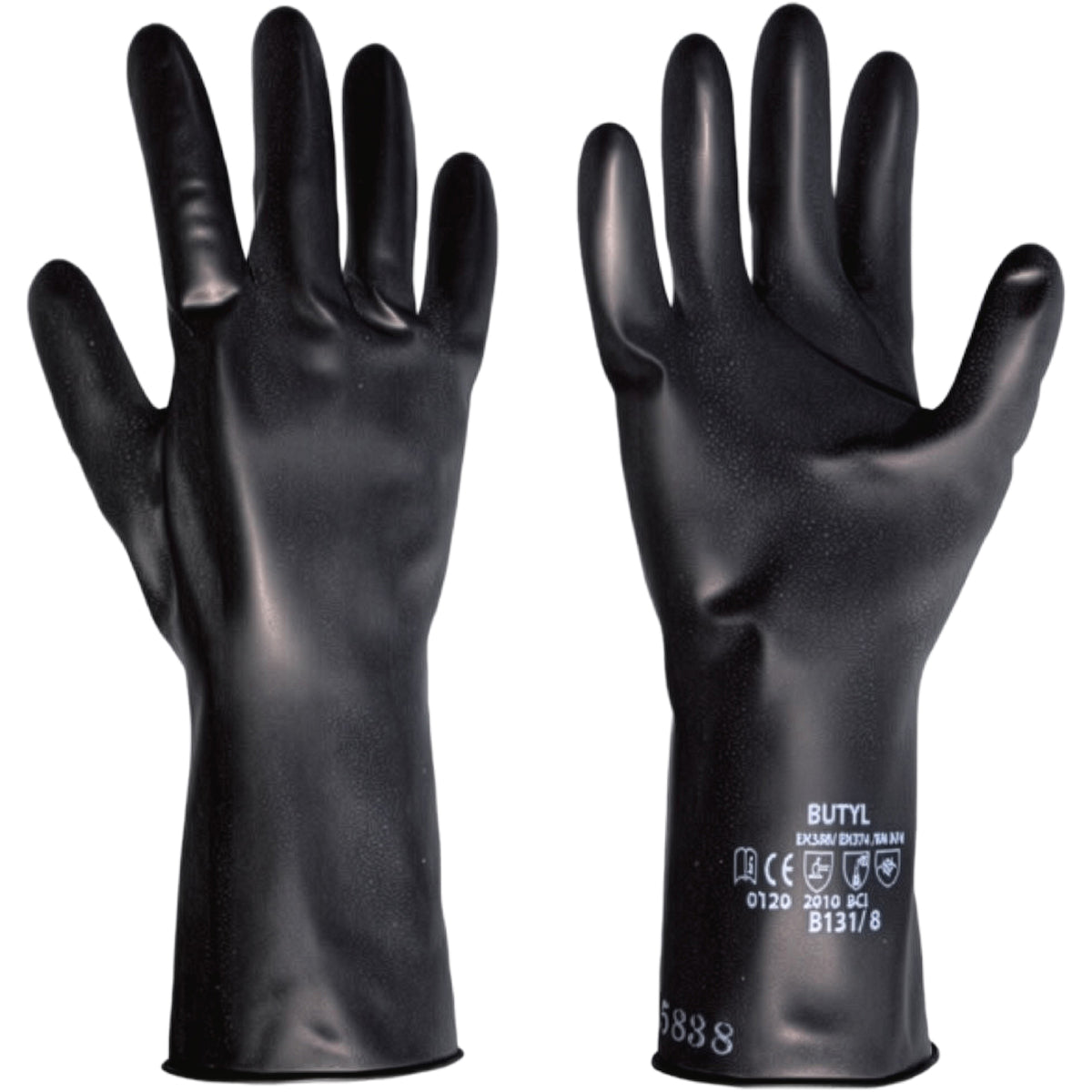 North Butyl B131 work gloves