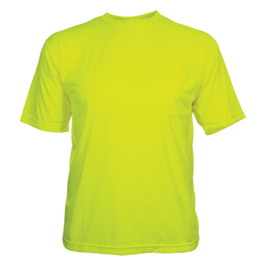 24-100BNT Non-ANSI Short Sleeve T-Shirt - Lime - Front