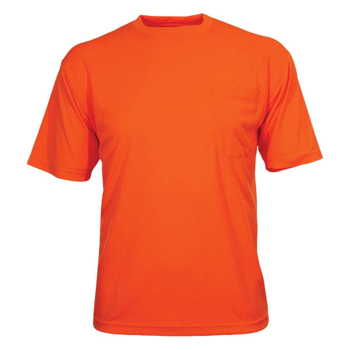 24-100BNT Non-ANSI Short Sleeve T-Shirt - Orange - Front