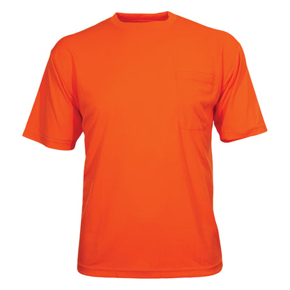 24-100BNT Non-ANSI Short Sleeve T-Shirt - Orange - Front