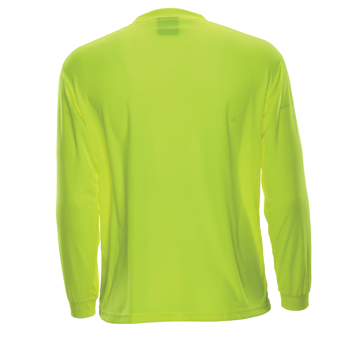 24-200BNT Non-ANSI Long Sleeve T-Shirt - Lime - Back