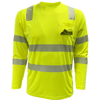 24-204 eco CHILL™ High Visibility T-Shirt w/ Larimer Co logo