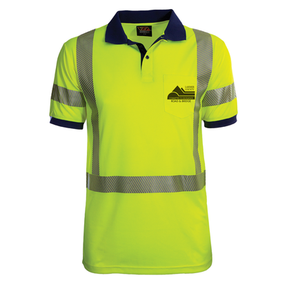 24-334CT Safety Polo w/ Larimer Co logo