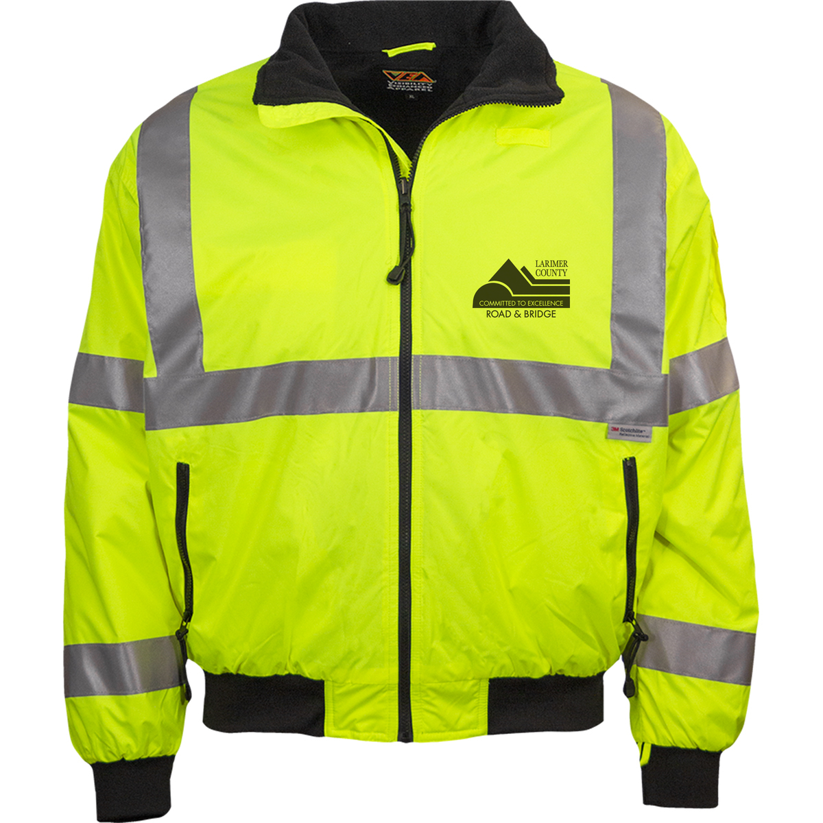 24-421ST Water Resistant 3-Season Jacket w/ Larimer Co logo