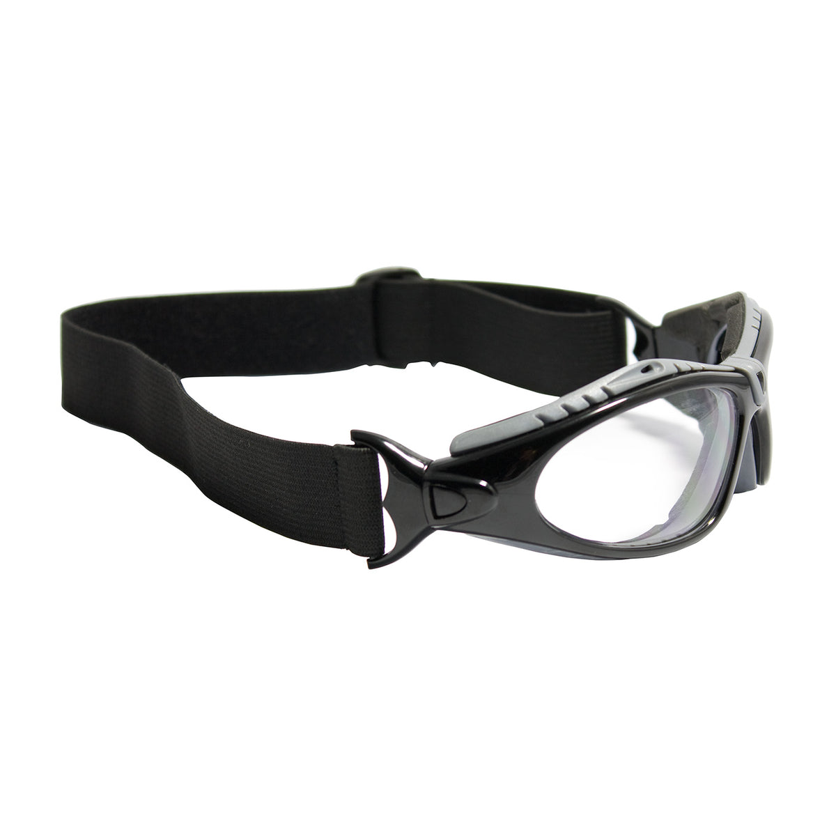 Bouton Optical 250-50-0420 Full Frame Safety Glasses with strap