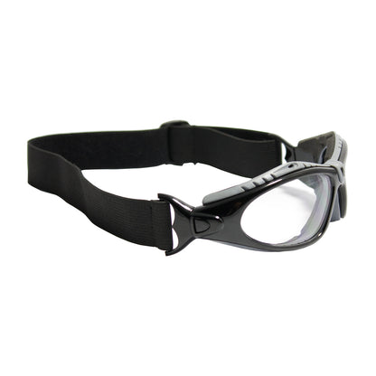 Bouton Optical 250-50-0420 Full Frame Safety Glasses with strap
