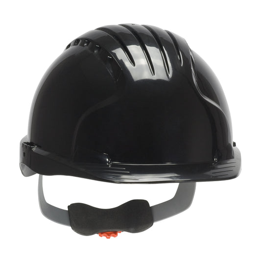 JSP 280-EV6151 Evolution 6151 Cap Style Hard Hat, Black