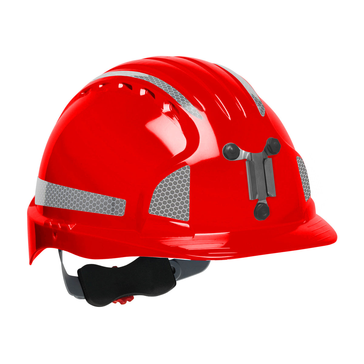 JSP 280-EV6151MCR2 Evolution 6151 Mining Hard Hat, Red