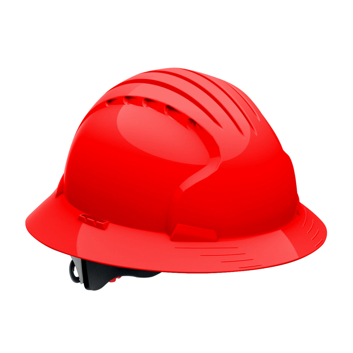 JSP 280-EV6161 Evolution 6161 Full Brim Hard Hat, Red