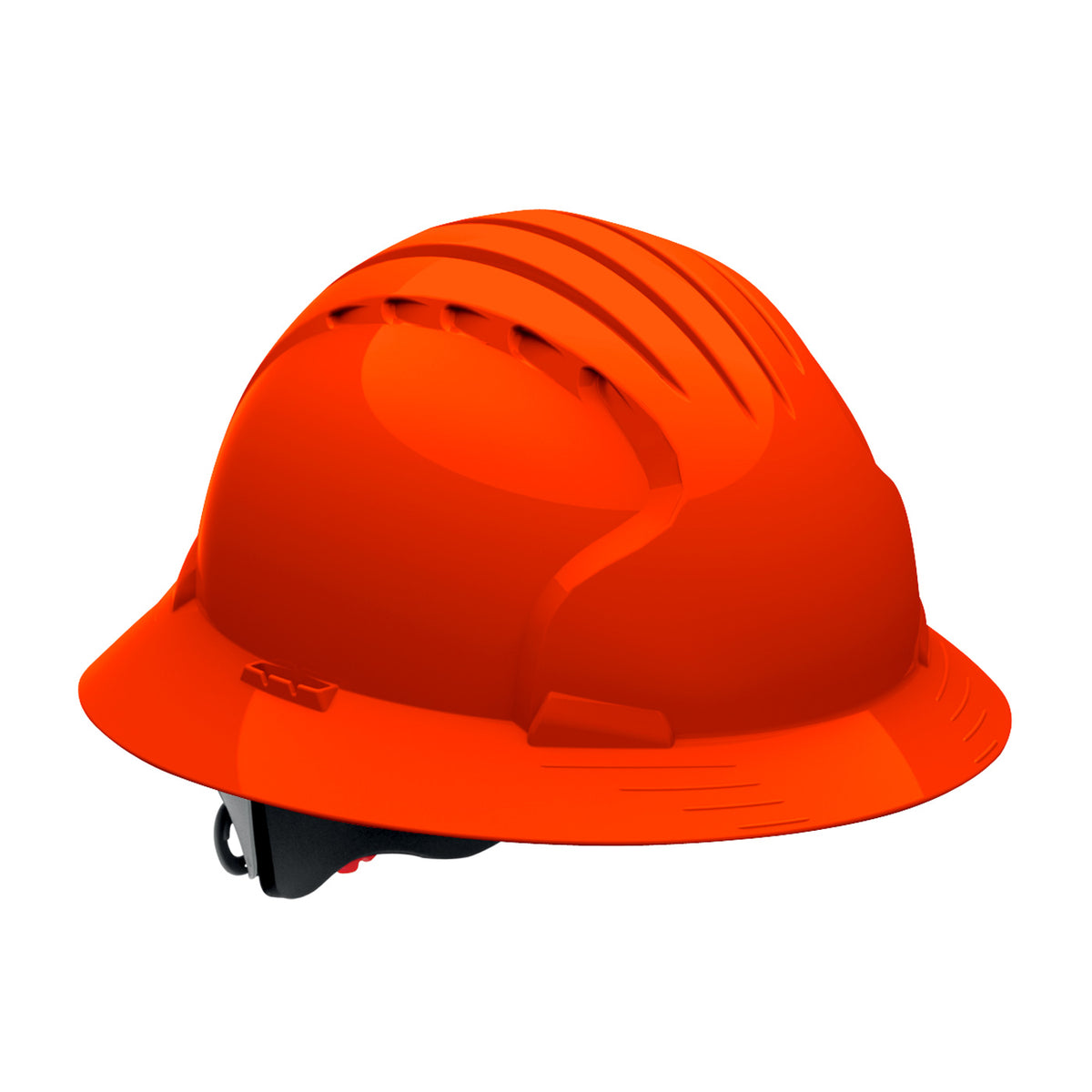 JSP 280-EV6161 Evolution 6161 Full Brim Hard Hat, Neon Orange