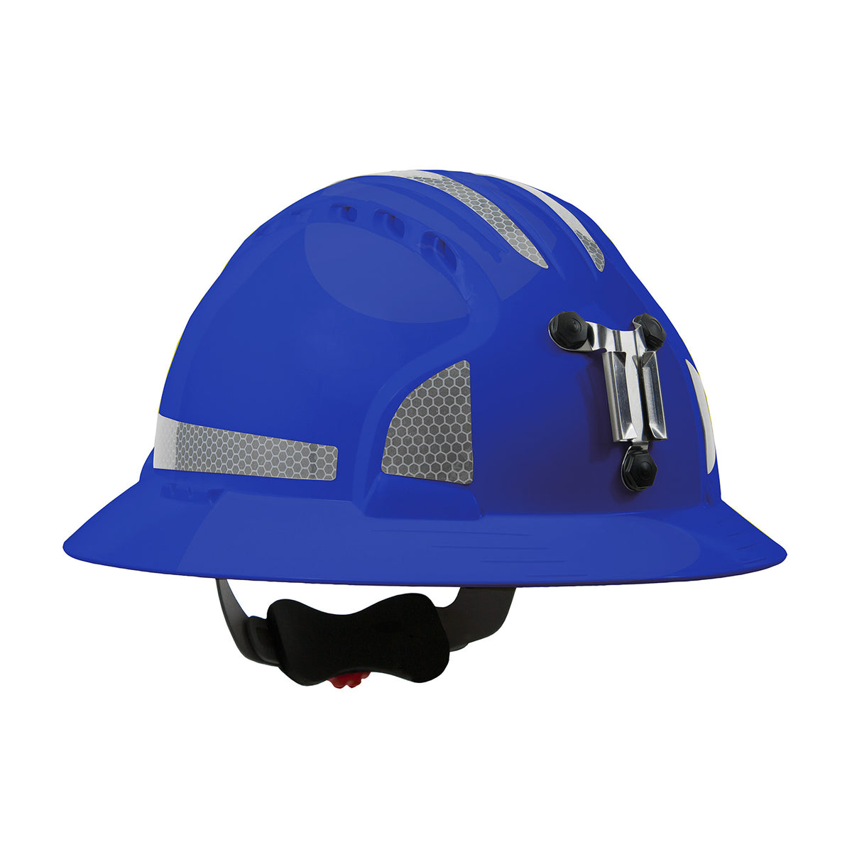 JSP 280-EV6161MCR2 Evolution Full Brim Mining Hard Hat, Blue