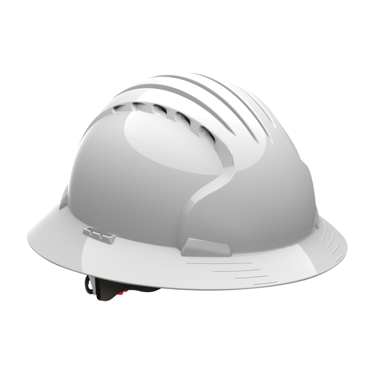 JSP 280-EV6161V Evolution Vented Full Brim Hard Hat, White
