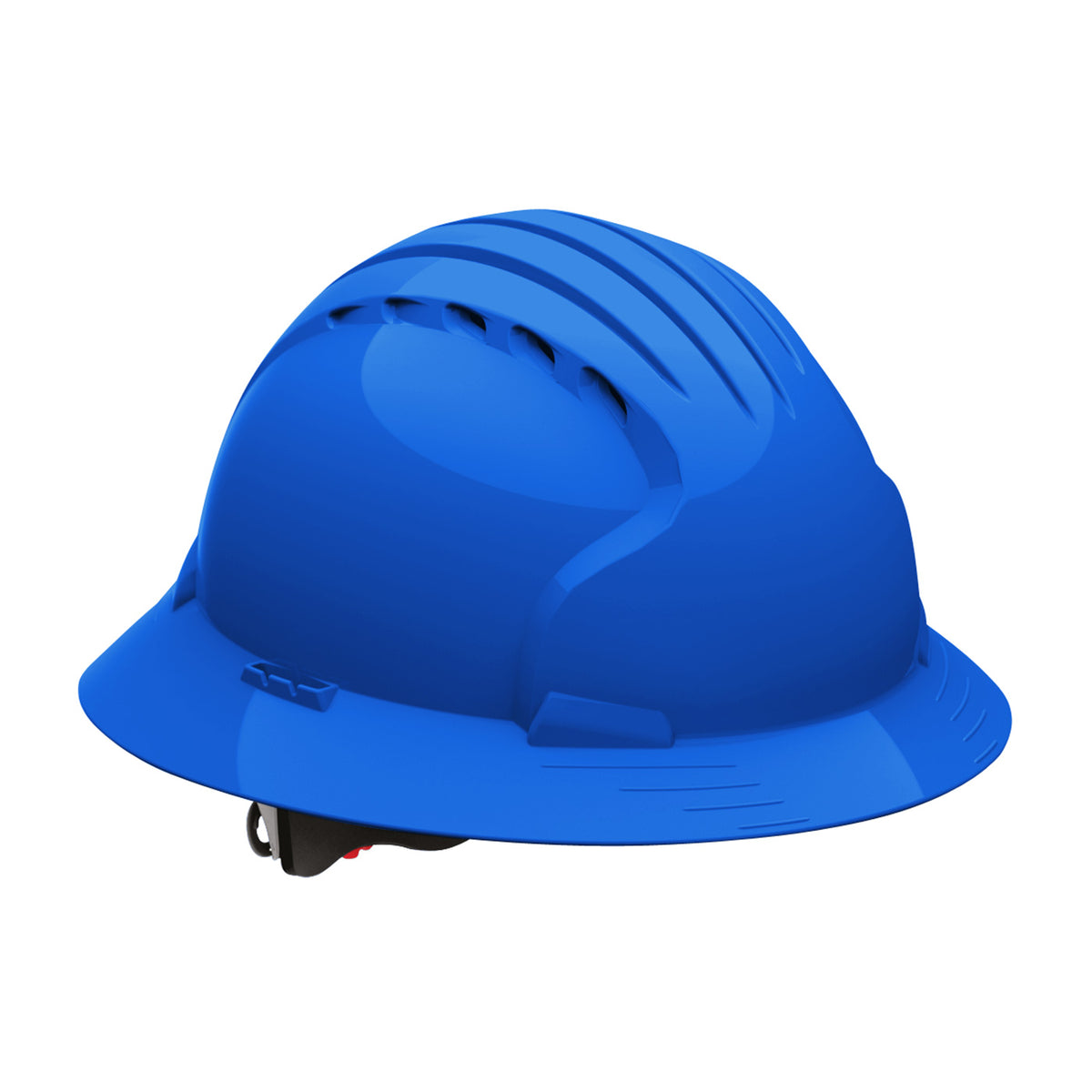 JSP 280-EV6161V Evolution Vented Full Brim Hard Hat, Blue