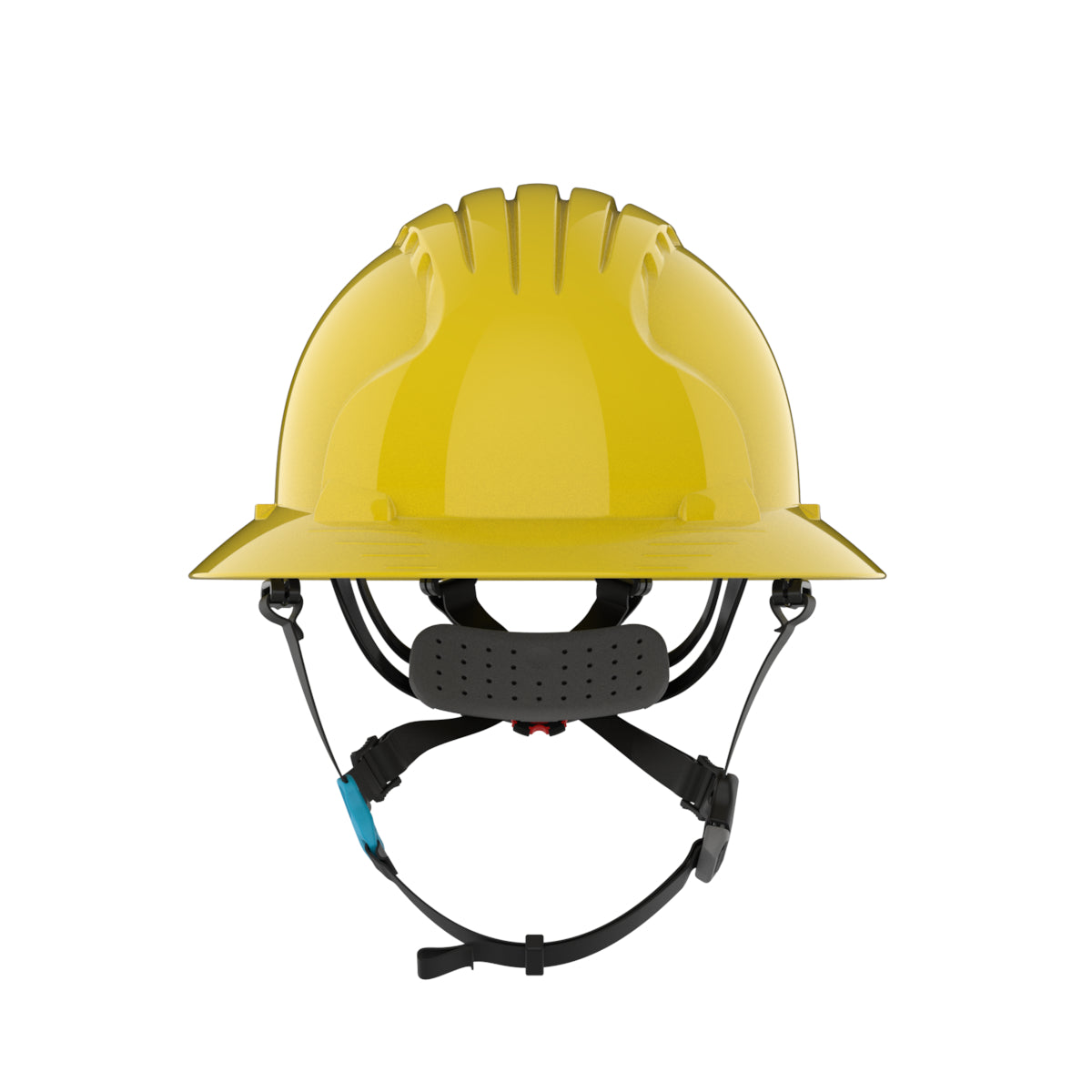 JSP 280-EV6262-CH EVO Ascend Full Brim Safety Helmet - Yellow