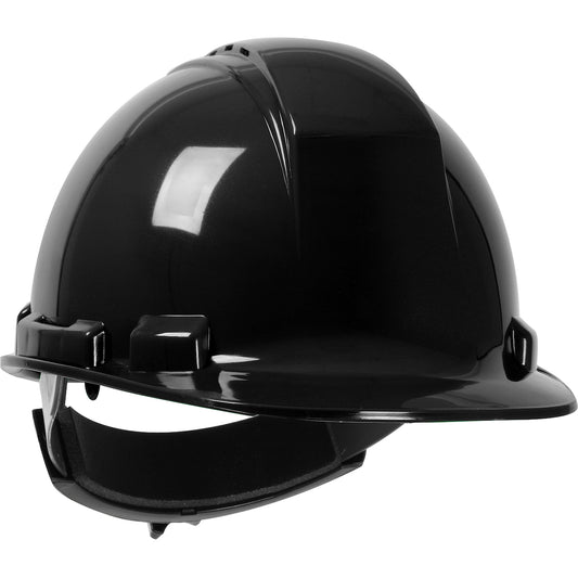 PIP 280-HP241RV Whistler Vented Cap Style Hard Hat, Black