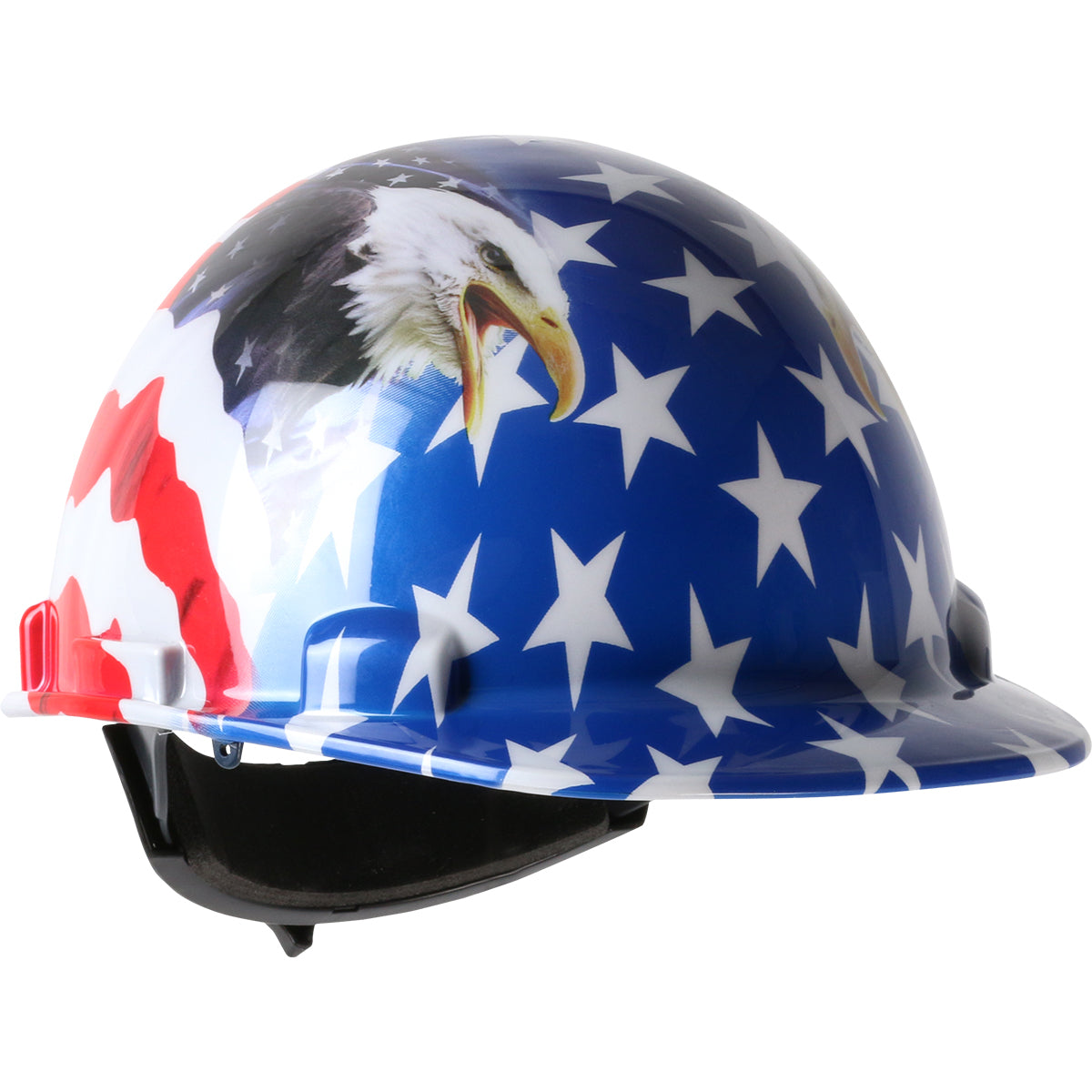 PIP 280-HP341R-USA Dom Cap Style Hard Hat, Navy