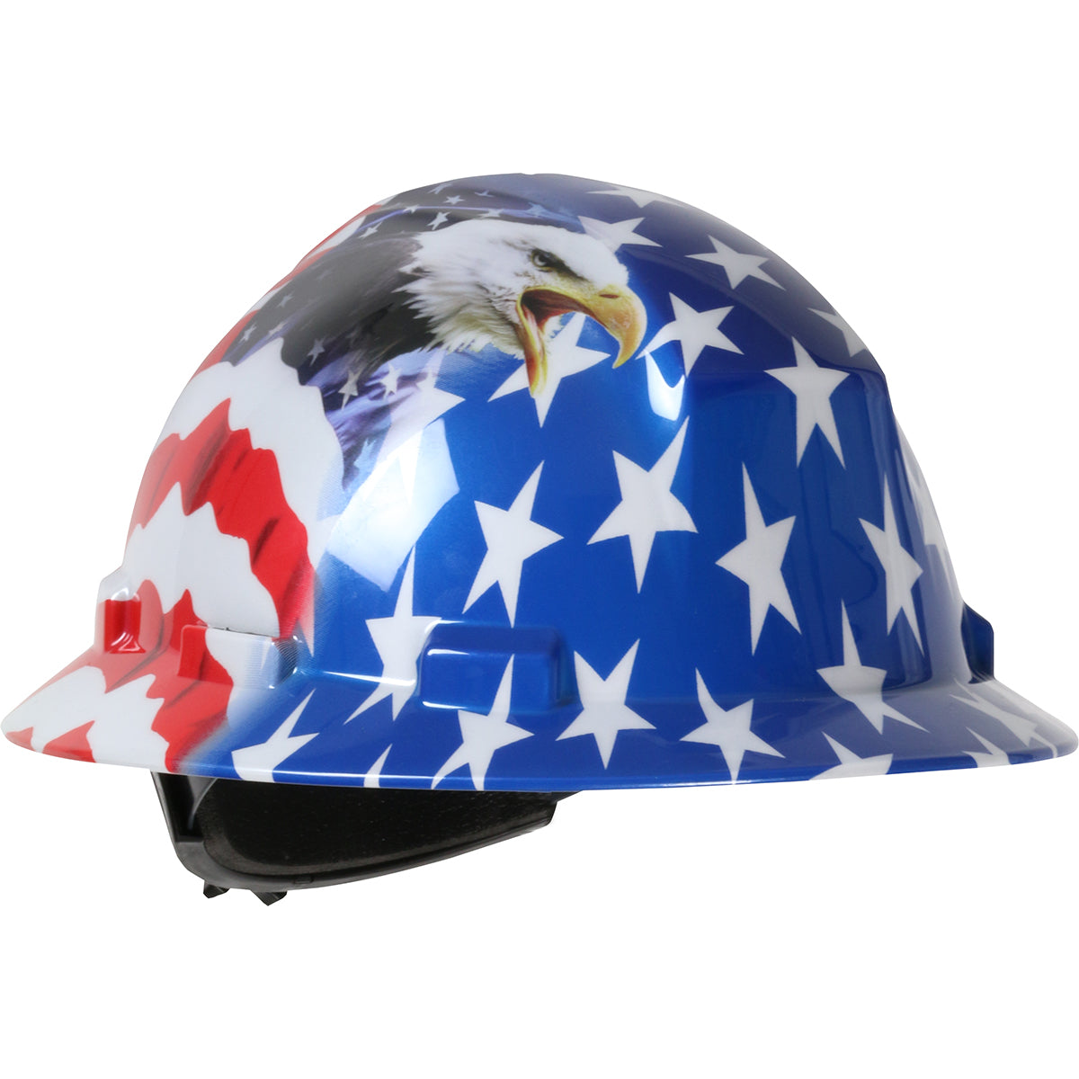 PIP 280-HP641R-USA Kilimanjaro Full Brim Hard Hat, Navy