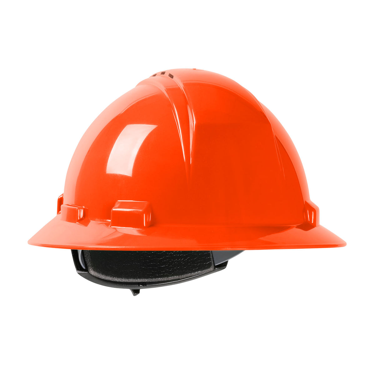 PIP 280-HP641RV Kilimanjaro Vented Full Brim Hard Hat, Orange