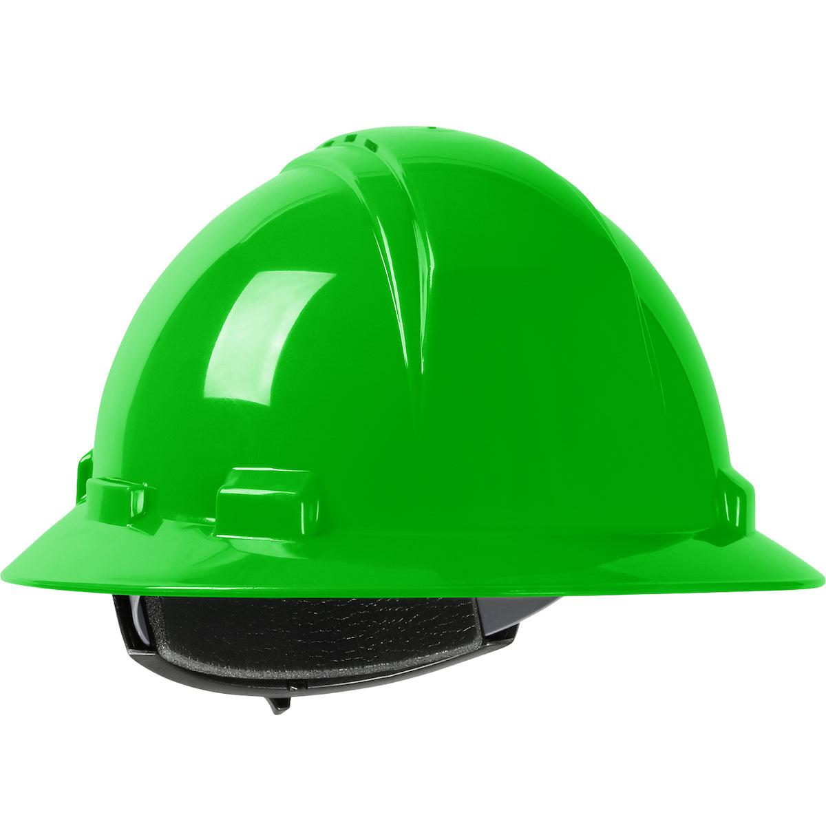 PIP 280-HP641RV Kilimanjaro Vented Full Brim Hard Hat, Lime