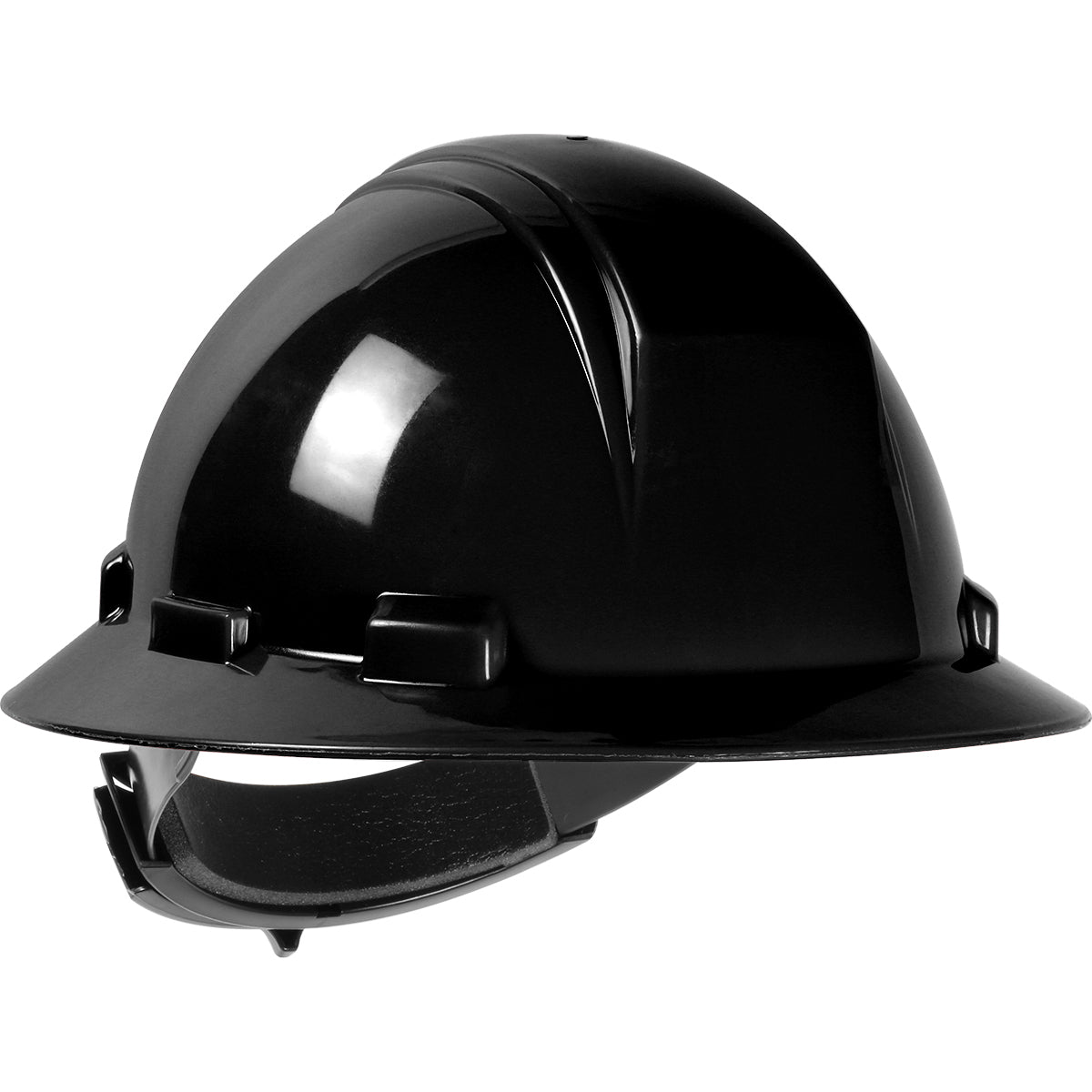 PIP 280-HP642R Kilimanjaro Type II Full Brim Hard Hat, Black