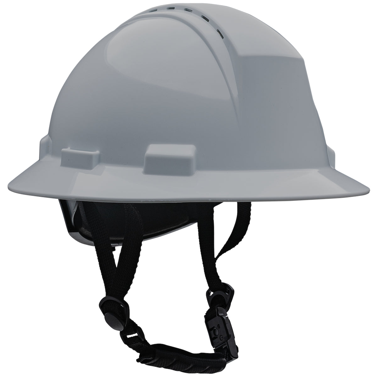 PIP 280-HP642RVM-CH Vented Mips Full Brim Safety Helmet - Gray