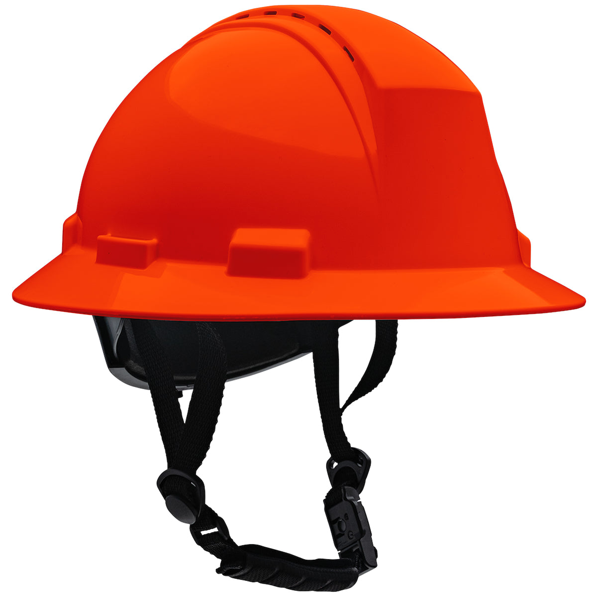 PIP 280-HP642RVM-CH Vented Mips Full Brim Safety Helmet - Hi-Vis Orange